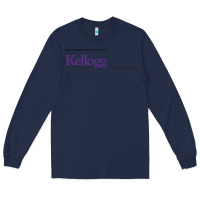 Navy kellogg high school Long Sleeve Tee - linhVisuals