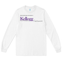 White kellogg high school Long Sleeve Tee - linhVisuals