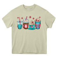 Mossy mom fuel coffee cups Heavy Core Tee - OliviaCreatesArt