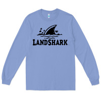 Colony Blue landshark Long Sleeve Tee - linhVisuals