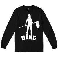 Black joe dirt dang Long Sleeve Tee - linhVisuals