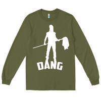 Army Green joe dirt dang Long Sleeve Tee - linhVisuals