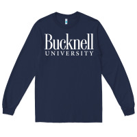 Navy bucknell university Long Sleeve Tee - linhVisuals