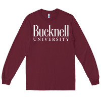 Burgundy bucknell university Long Sleeve Tee - linhVisuals