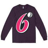 Plum the-sydney-sixers-merch Long Sleeve Tee - linhVisuals