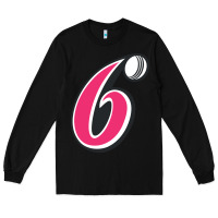 Black the-sydney-sixers-merch Long Sleeve Tee - linhVisuals