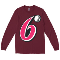 Burgundy the-sydney-sixers-merch Long Sleeve Tee - linhVisuals