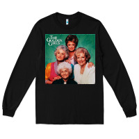 Black golden the girls Long Sleeve Tee - linhVisuals