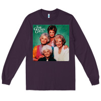 Plum golden the girls Long Sleeve Tee - linhVisuals