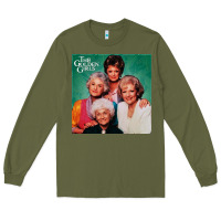 Army Green golden the girls Long Sleeve Tee - linhVisuals