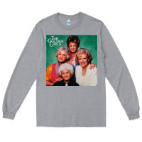 Heather Grey golden the girls Long Sleeve Tee - linhVisuals