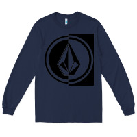 Navy Volcom Style Long Sleeve Tee - linhVisuals