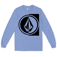 Colony Blue Volcom Style Long Sleeve Tee - linhVisuals