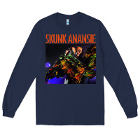 Navy skunk anansie Long Sleeve Tee - linhVisuals