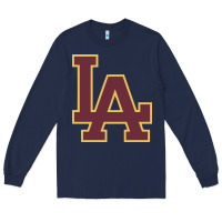 Navy loyola academy Long Sleeve Tee - linhVisuals