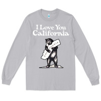 Moon Dust i love you california bear state hug Long Sleeve Tee - linhVisuals