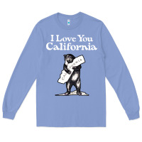 Colony Blue i love you california bear state hug Long Sleeve Tee - linhVisuals