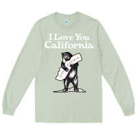 Matcha i love you california bear state hug Long Sleeve Tee - linhVisuals