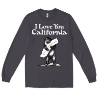 Smoke i love you california bear state hug Long Sleeve Tee - linhVisuals