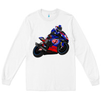 White Superbike Toprak Razgatlıoğlu Long Sleeve Tee - linhVisuals