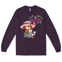 Plum strawberry shortcake and cat Long Sleeve Tee - linhVisuals