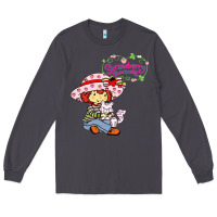 Smoke strawberry shortcake and cat Long Sleeve Tee - linhVisuals