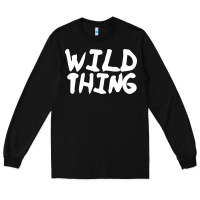 Black wild things Long Sleeve Tee - linhVisuals