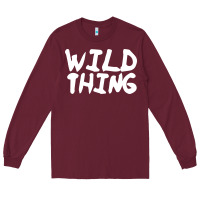 Burgundy wild things Long Sleeve Tee - linhVisuals