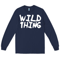 Navy wild things Long Sleeve Tee - linhVisuals