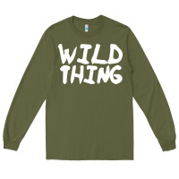 Army Green wild things Long Sleeve Tee - linhVisuals