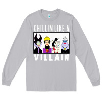 Moon Dust chillin like a villain Long Sleeve Tee - linhVisuals