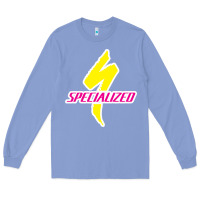 Colony Blue Specialized Bikes Bicycle Long Sleeve Tee - linhVisuals