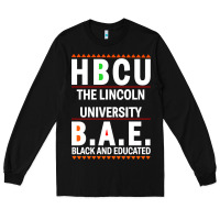 Black hbcu the lincoln university black and educated black classic Long Sleeve Tee - linhVisuals