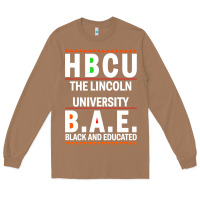 Toasted Coconut hbcu the lincoln university black and educated black classic Long Sleeve Tee - linhVisuals