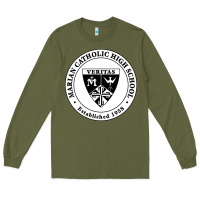 Army Green marian catholic high school Long Sleeve Tee - linhVisuals