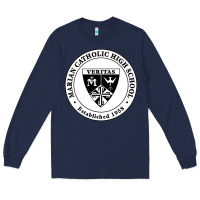 Navy marian catholic high school Long Sleeve Tee - linhVisuals