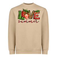 Mushroom love summer strawberry Heavyweight Sweatshirt - Jasminsmagicworld