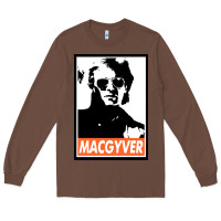 Chestnut macgyver Long Sleeve Tee - linhVisuals