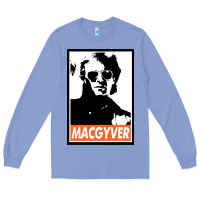 Colony Blue macgyver Long Sleeve Tee - linhVisuals