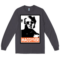 Smoke macgyver Long Sleeve Tee - linhVisuals