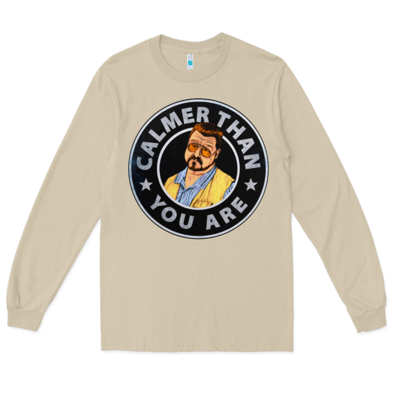 Calmer Than You Are Long Sleeve Tee by linhVisuals | Teevron