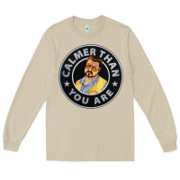 Mushroom calmer than you are Long Sleeve Tee - linhVisuals