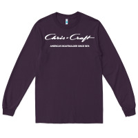 Plum chris craft boats company Long Sleeve Tee - linhVisuals