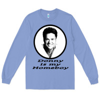 Colony Blue funny donny osmond Long Sleeve Tee - linhVisuals
