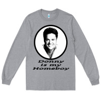 Heather Grey funny donny osmond Long Sleeve Tee - linhVisuals