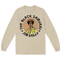 Mushroom the black samurai Long Sleeve Tee - linhVisuals