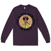 Plum the black samurai Long Sleeve Tee - linhVisuals