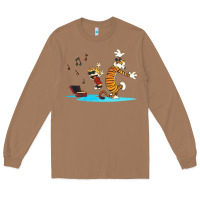 Toasted Coconut calvin music Long Sleeve Tee - linhVisuals
