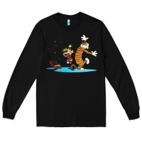 Black calvin music Long Sleeve Tee - linhVisuals