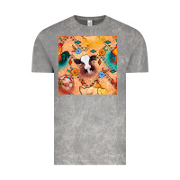 Cloud Rock western farm animals seamless pattern Vintage Tee - BundleAndBundleShop